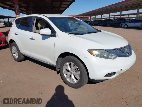 2011 Nissan Murano LE with VIN JN8AZ1MU3BW055706, listed as a IAAI auction lot 42230783 with 219,170 mi miles and . Bid and sale history available at DreamBid. Image 1.