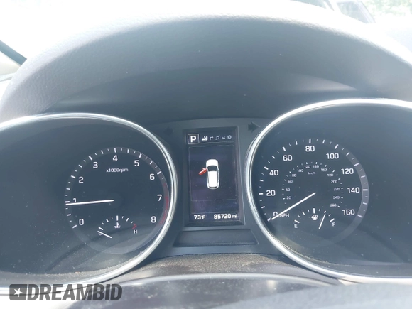 2017 Hyundai Santa Fe Ultimate with VIN 5NMZW4LA1HH052430, listed as a IAAI auction lot 42205489 with 85,720 mi miles and . Bid and sale history available at DreamBid. Image 7.