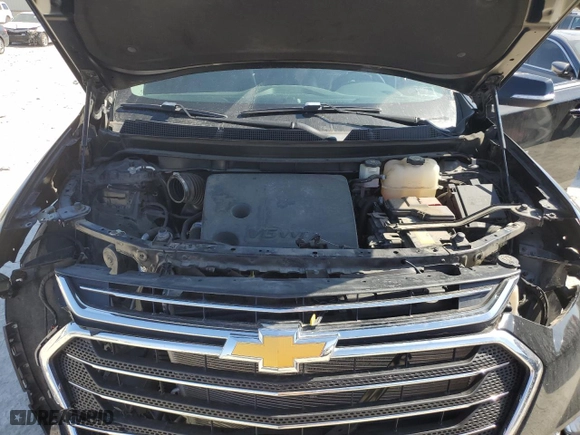 2021 Chevrolet Traverse LT Leather with VIN 1GNERHKW2MJ247877, listed as a Copart auction lot 46808755 with 43,808 mi miles and Salvage Title. Bid and sale history available at carsss.com. Image 12.
