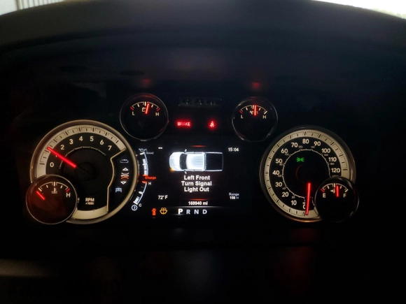 2018 Ram 1500 Harvest with VIN 1C6RR7LT3JS232844, listed as a Copart auction lot 82381834 with 169,940 mi miles and Salvage title. Bid and sale history available at DreamBid. Image 9.