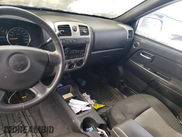 2011 GMC Canyon SLT with VIN 1GTH6NFE2B8117617, listed as a Copart auction lot 43222695 with 146,277 mi miles and Salvage Title. Bid and sale history available at carsss.com. Image 8.