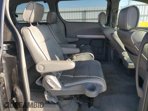 2007 Nissan Quest SE with VIN 5N1BV28U17N110898, listed as a Copart auction lot 86811594 with 213,558 mi miles and Salvage Title. Bid and sale history available at carsss.com. Image 11.