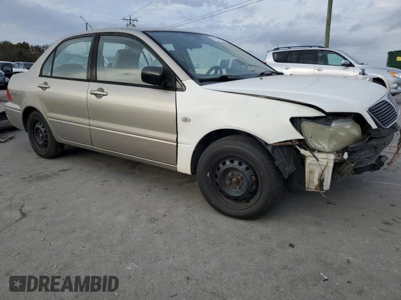 2003 Mitsubishi Lancer ES with VIN JA3AJ26E83U079025, listed as a Copart auction lot 76900594 with 0 mi miles and Salvage Title. Bid and sale history available at carsss.com. Image 4.