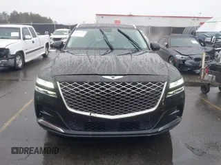 2022 Genesis GV80 with VIN KMUHCESC0NU083778, listed as a IAAI auction lot 41553215 with 93,384 mi miles and . Bid and sale history available at DreamBid. Image 12.