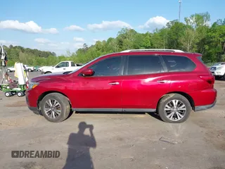 2017 Nissan Pathfinder S with VIN 5N1DR2MN2HC645683, listed as a IAAI auction lot 41964009 with 157,232 mi miles. Bid and sale history available at carsss.com. Image 13.