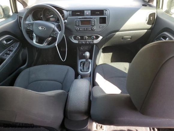 2013 Kia Rio SX with VIN KNADN5A32D6303905, listed as a Copart auction lot 52842575 with 94,880 mi miles and Salvage Title. Bid and sale history available at carsss.com. Image 8.