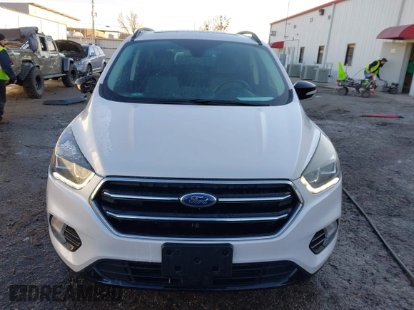 2017 Ford Escape Titanium with VIN 1FMCU9J93HUE96611, listed as a IAAI auction lot 41546906 with 90,586 mi miles. Bid and sale history available at carsss.com. Image 12.