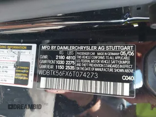2006 Mercedes-Benz CLK 350 z VIN WDBTK56FX6T074273, wystawiony jako IAAI lot #42336993 z przebiegiem 102 086 mil mil oraz . Historia ofert i sprzedaży dostępna na DreamBid. Obrazek 9.
