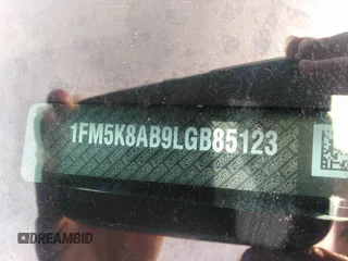 2020 Ford Police Interceptor Utility z VIN 1FM5K8AB9LGB85123, wystawiony jako IAAI lot #42265559 z przebiegiem 116 689 mil mil oraz . Historia ofert i sprzedaży dostępna na DreamBid. Obrazek 9.