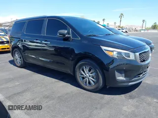 2017 Kia Sedona LX with VIN KNDMB5C17H6319935, listed as a IAAI auction lot 42025352 with 74,561 mi miles. Bid and sale history available at carsss.com. Image 13.