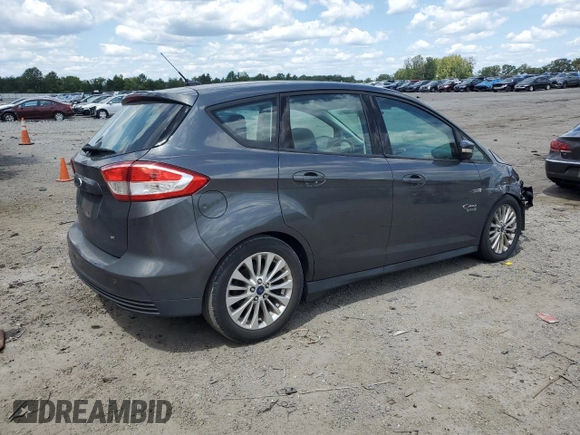 2017 Ford C-Max SE with VIN 1FADP5EU6HL107754, listed as a Copart auction lot 68112384 with 167,909 mi miles and Salvage Title. Bid and sale history available at carsss.com. Image 3.
