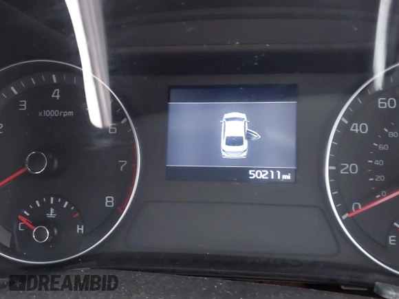 2019 Kia Forte LXS with VIN 3KPF24AD9KE091826, listed as a IAAI auction lot 41124474 with 50,211 mi miles and . Bid and sale history available at carsss.com. Image 14.