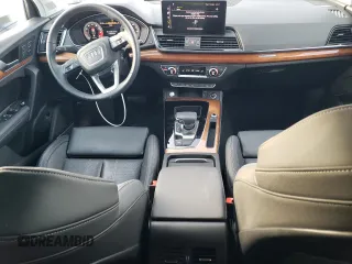 2021 Audi Q5 Prestige with VIN WA1CAAFY0M2108510, listed as a Copart auction lot 89382125 with 9,187 mi miles and Salvage Title. Bid and sale history available at carsss.com. Image 8.