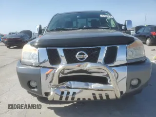 2014 Nissan Titan SV with VIN 1N6BA0CA9EN519615, listed as a Copart auction lot 47961635 with 130,734 mi miles and Salvage title. Bid and sale history available at DreamBid. Image 5.