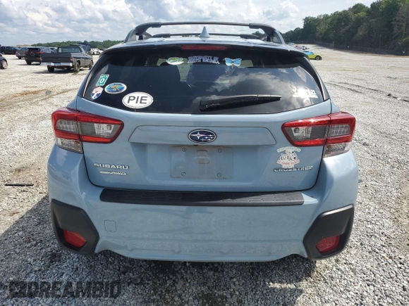 2021 Subaru Crosstrek Premium with VIN JF2GTAPC6MH671077, listed as a Copart auction lot 60697155 with 39,473 mi miles and Salvage title. Bid and sale history available at DreamBid. Image 6.