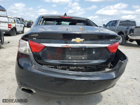 2019 Chevrolet Impala Premier with VIN 2G1105S36K9104051, listed as a Copart auction lot 51483545 with 98,127 mi miles and Non Repairable. Bid and sale history available at carsss.com. Image 6.
