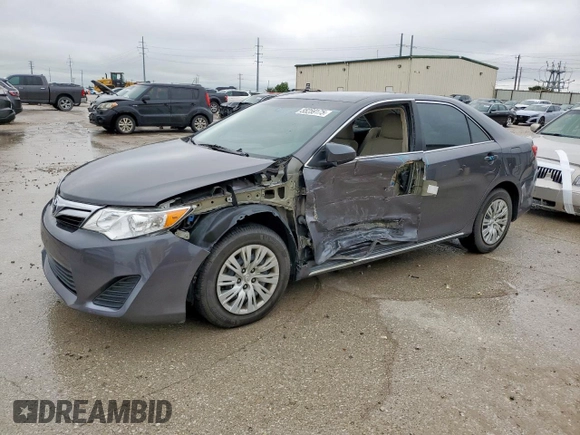 2013 Toyota Camry L with VIN 4T4BF1FK3DR328227, listed as a Copart auction lot 55259175 with 67,924 mi miles and Salvage Title. Bid and sale history available at carsss.com. Image 1.