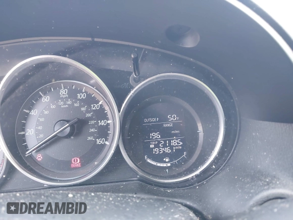 2016 Mazda CX-5 Sport with VIN JM3KE4BY3G0843177, listed as a IAAI auction lot 41804094 with 193,461 mi miles. Bid and sale history available at carsss.com. Image 15.