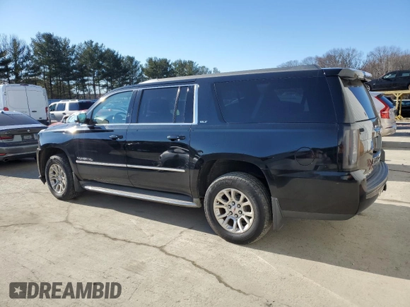2015 GMC Yukon XL SLT with VIN 1GKS2HKC8FR116287, listed as a Copart auction lot 46752355 with 273,994 mi miles and Clean Title. Bid and sale history available at carsss.com. Image 2.