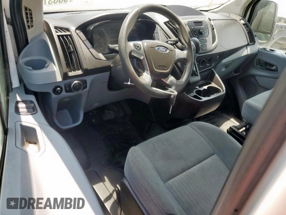2016 Ford Transit Cargo with VIN 1FTYR1ZM7GKA69898, listed as a Copart auction lot 63637575 with 213,230 mi miles and Salvage title. Bid and sale history available at DreamBid. Image 8.