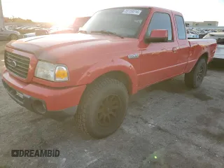2008 Ford Ranger XL with VIN 1FTYR14U08PA90412, listed as a Copart auction lot 85159214 with 108,380 mi miles and Salvage Title. Bid and sale history available at carsss.com. Image 1.