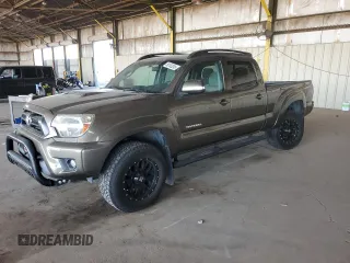 2015 Toyota Tacoma with VIN 3TMMU4FN6FM083553, listed as a Copart auction lot 58183295 with 55,124 mi miles and Salvage title. Bid and sale history available at DreamBid. Image 1.
