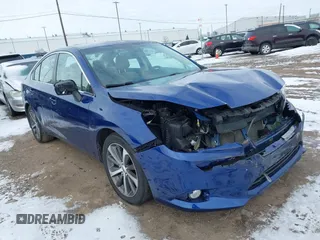 2016 Subaru Legacy 2.5i Limited with VIN 4S3BNAN63G3030888, listed as a IAAI auction lot 41698568 with 101,292 mi miles. Bid and sale history available at carsss.com. Image 1.