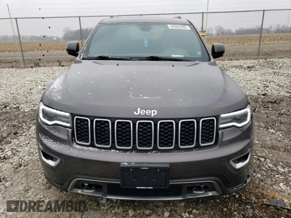 2018 Jeep Grand Cherokee Sterling Edition with VIN 1C4RJFBG8JC119562, listed as a Copart auction lot 44942405 with 125,726 mi miles and Salvage Title. Bid and sale history available at carsss.com. Image 5.