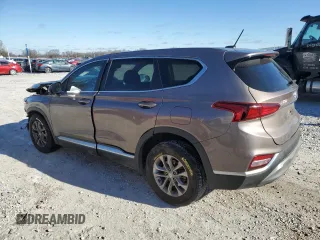 2019 Hyundai Santa Fe SE z VIN 5NMS23AD9KH023222, wystawiony jako Copart lot #86827124 z przebiegiem 129 726 mil mil oraz Szkoda całkowita • Salvage title. Historia ofert i sprzedaży dostępna na DreamBid. Obrazek 2.