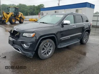 2014 Jeep Grand Cherokee Limited with VIN 1C4RJFBG1EC285329, listed as a Copart auction lot 59529535 with 127,558 mi miles and Salvage title. Bid and sale history available at DreamBid. Image 1.