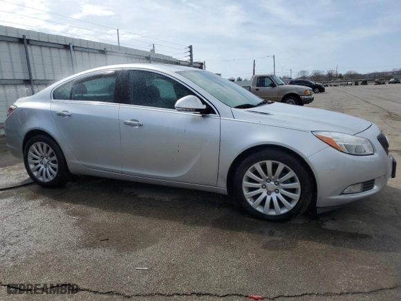 2012 Buick Regal Premium 1 with VIN 2G4GS5EK3C9195663, listed as a Copart auction lot 50073685 with 110,581 mi miles and Clean Title. Bid and sale history available at carsss.com. Image 4.