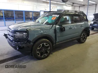 2022 Ford Bronco Sport Outer Banks with VIN 3FMCR9C60NRE06595, listed as a Copart auction lot 49254795 with 20,947 mi miles and Salvage title. Bid and sale history available at DreamBid. Image 1.