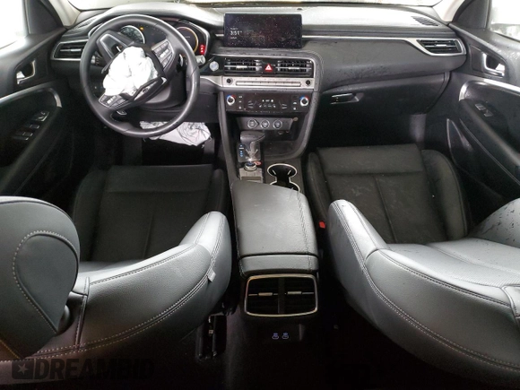 2025 Genesis G70 2.5T with VIN KMTG34SC6SU150874, listed as a Copart auction lot 54582345 with 9,410 mi miles and Salvage title. Bid and sale history available at DreamBid. Image 8.