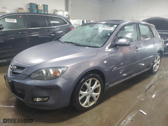 2009 Mazda Mazda3 s Touring with VIN JM1BK343491230382, listed as a Copart auction lot 42003565 with 103,465 mi miles and Clean Title. Bid and sale history available at carsss.com. Image 1.