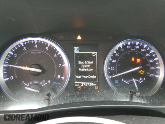 2019 Toyota Highlander SE z VIN 5TDJZRFH7KS598809, wystawiony jako Copart lot #56323355 z przebiegiem 275 728 mil mil oraz Szkoda całkowita • Salvage title. Historia ofert i sprzedaży dostępna na DreamBid. Obrazek 9.