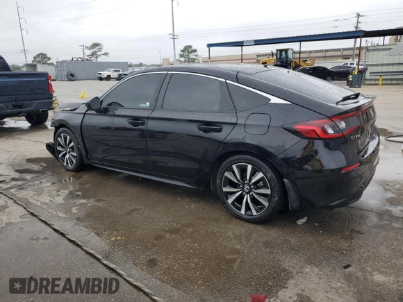 2024 Honda Civic EX-L z VIN 19XFL1H74RE001908, wystawiony jako Copart lot #79726054 z przebiegiem 30 683 mil mil oraz Szkoda całkowita • Salvage title. Historia ofert i sprzedaży dostępna na DreamBid. Obrazek 2.