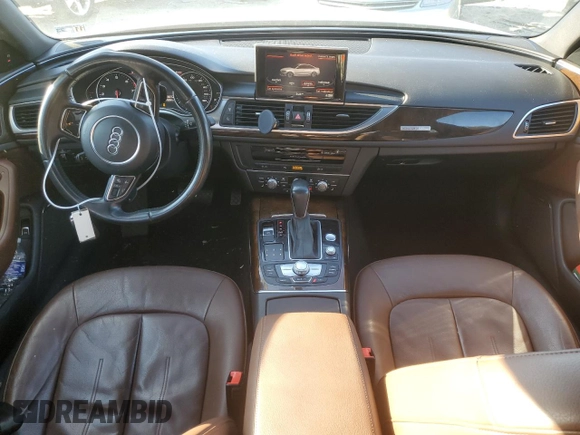 2016 Audi A6 3.0T Premium Plus with VIN WAUFGAFC7GN018017, listed as a Copart auction lot 39428863 with 78,284 mi miles. Bid and sale history available at carsss.com. Image 8.