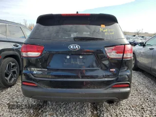 2018 Kia Sorento LX with VIN 5XYPG4A38JG372465, listed as a Copart auction lot 49063795 with 95,432 mi miles and Salvage Title. Bid and sale history available at carsss.com. Image 6.