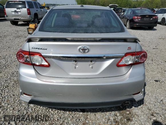 2011 Toyota Corolla L with VIN 2T1BU4EE0BC557590, listed as a Copart auction lot 52733045 with 139,575 mi miles and Salvage Title. Bid and sale history available at carsss.com. Image 6.