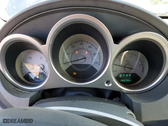2008 Chrysler Sebring Limited with VIN 1C3LC65M98N193724, listed as a Copart auction lot 75231124 with 186,389 mi miles and Salvage Title. Bid and sale history available at carsss.com. Image 9.