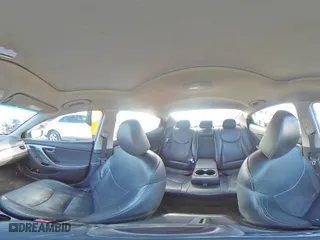 2012 Hyundai Elantra Limited with VIN 5NPDH4AE8CH132720, listed as a Copart auction lot 44357175 with 181,657 mi miles and Salvage Title. Bid and sale history available at carsss.com. Image 12.