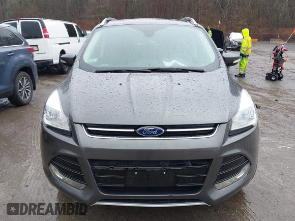 2015 Ford Escape Titanium with VIN 1FMCU9JX6FUB79093, listed as a IAAI auction lot 41805057 with 87,788 mi miles. Bid and sale history available at carsss.com. Image 12.