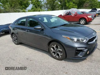 2019 Kia Forte LXS with VIN 3KPF24ADXKE060746, listed as a Copart auction lot 58748885 with 75,689 mi miles and Salvage title. Bid and sale history available at DreamBid. Image 4.