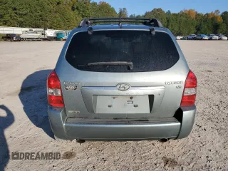 2006 Hyundai Tucson GLS with VIN KM8JN12D56U350295, listed as a Copart auction lot 77243594 with 192,335 mi miles and Salvage Title. Bid and sale history available at carsss.com. Image 6.