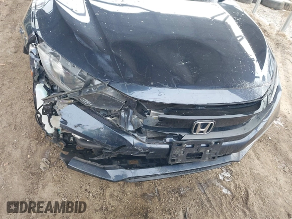 2020 Honda Civic EX-L with VIN 19XFC1F72LE214611, listed as a IAAI auction lot 41629949 with 54,328 mi miles and . Bid and sale history available at DreamBid. Image 17.