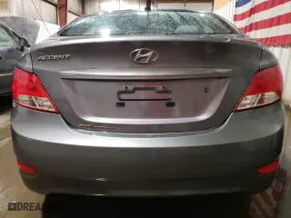 2015 Hyundai Accent GLS with VIN KMHCT4AE7FU825164, listed as a Copart auction lot 49638325 with 153,028 mi miles and Salvage Title. Bid and sale history available at carsss.com. Image 6.