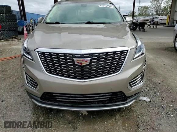 2023 Cadillac XT5 FWD Premium Luxury with VIN 1GYKNCRS2PZ178623, listed as a Copart auction lot 85016494 with 23,336 mi miles and Non Repairable. Bid and sale history available at carsss.com. Image 14.