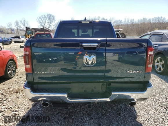 2022 Ram 1500 Limited with VIN 1C6SRFHT4NN121938, listed as a Copart auction lot 48932955 with 21,996 mi miles and Salvage title. Bid and sale history available at DreamBid. Image 6.