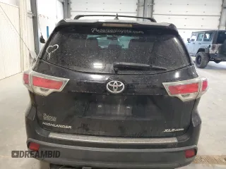 2014 Toyota Highlander XLE z VIN 5TDJKRFH0ES027364, wystawiony jako Copart lot #54519265 z przebiegiem 204 335 mil mil oraz Szkoda całkowita • Salvage title. Historia ofert i sprzedaży dostępna na DreamBid. Obrazek 6.