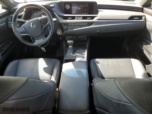 2020 Lexus ES with VIN 58ADZ1B10LU057996, listed as a Copart auction lot 48693175 with 51,145 mi miles and Salvage Title. Bid and sale history available at carsss.com. Image 8.